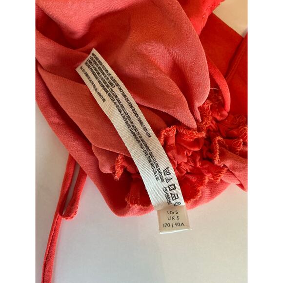 Intimately Free People Coral Scrunch Detail Slip Dress - Picture 6 of 6